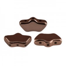 Les perles par Puca® Delos beads Dark bronze 23980/14415